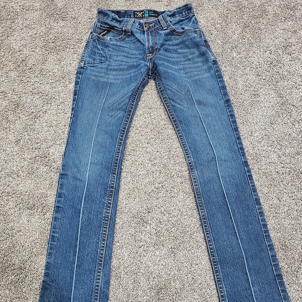 Ariat starched jeans